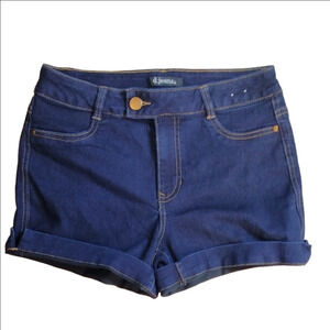 D Jeans Blue Jean Shorts with Rolled Hem